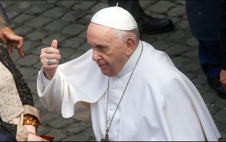 El Papa señaló que el cambio no solo debe ser de palabras, para generar una verdadera reforma en la iglesia católica. EFE