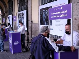 Tres módulos de atención especializada para empleadores y empleados se instalaron en la presidencia municipal de Guadalajara. ESPECIAL