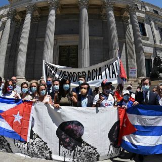 Díaz-Canel acusa a EU de querer provocar "estallidos sociales" en Cuba