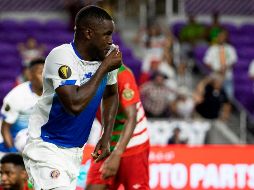 Joel Campbell lideró a la escuadra tica en la remontada ante Surinam. EFE/C. RAMÍREZ