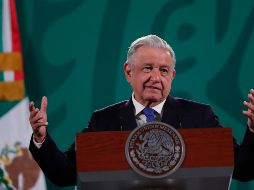 AMLO recuerda que cuando llegó se le informó que una sección del Archivo General de la Nación con archivos de espionaje, estaba bajo control del Cisen. EFE / M.Guzmán