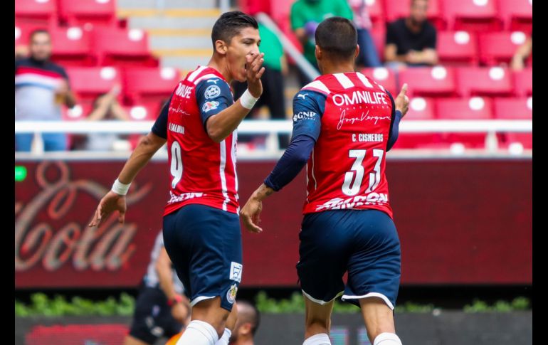 Ángel Zaldívar sigue de romance con el gol y ya suma 2 en este Apertura 2021. IMAGO7