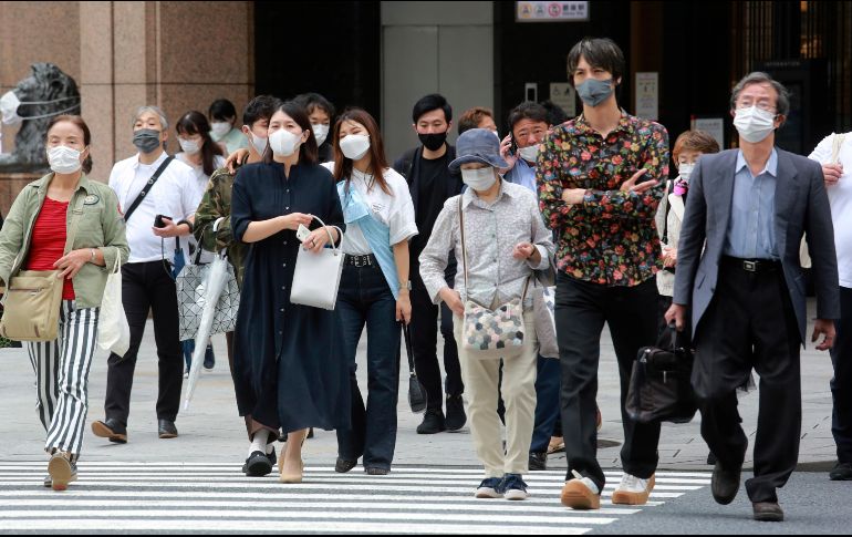 Japón vive desde finales de junio su quinta y peor ola de coronavirus hasta el momento, con récords de infecciones registrados regularmente en Tokio y a nivel nacional. AP / K. Sasahara