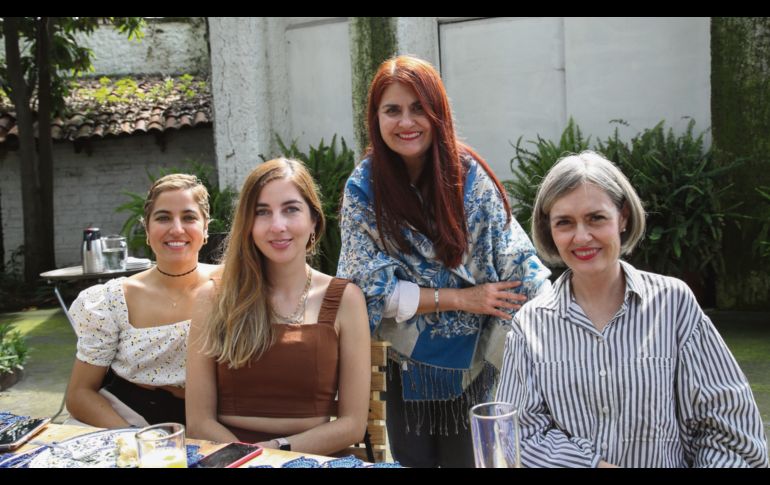 Andrea Thistle, Lucia Thistle, Kina y Flor Orozco. GENTE BIEN JALISCO/CARLOS MONCADA