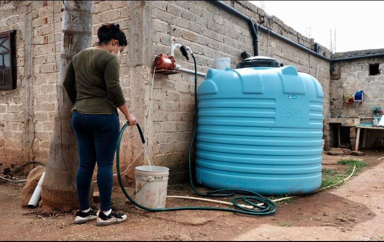 Con esta agua se podrán realizar actividades domésticas como lavar trastes, ropa, bañarse y diferentes necesidades del hogar. ESPECIAL/Gobierno de Jalisco