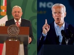 AMLO reconoció la importancia de reunirse con Biden, para hablar de distintos temas. ESPECIAL /