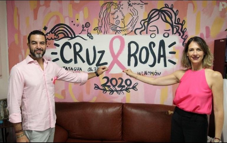 Cruz Rosa Guadalajara lleva casi nueve años brindado apoyo a las mujeres en su lucha con la enfermedad. EL INFORMADOR/A. Camacho