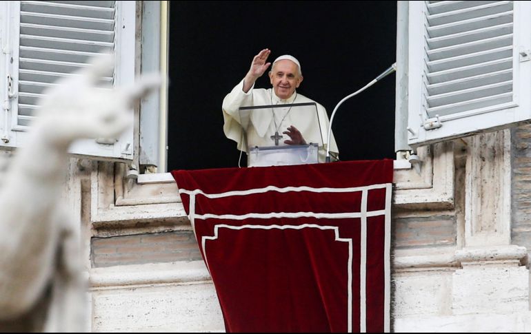 El Papa Francisco añadió que es importante trabajar por la justicia y por la paz. EFE / F.Frustaci
