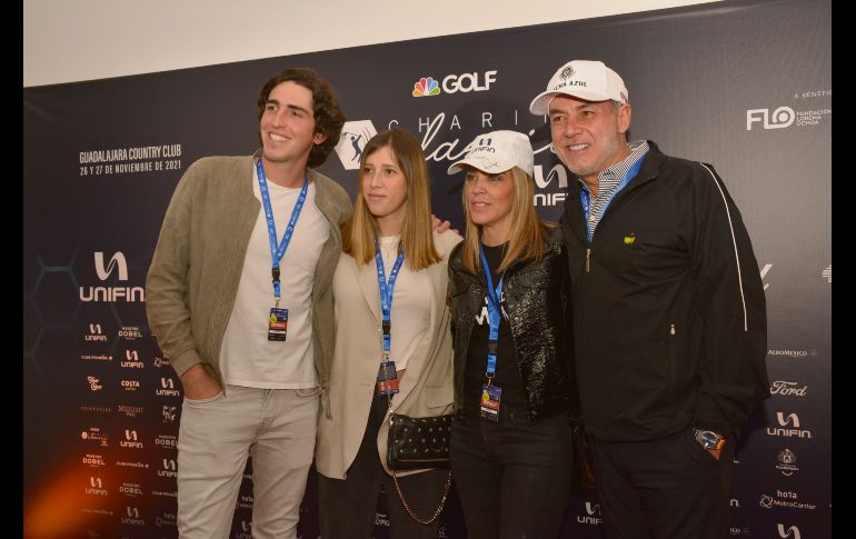 Juan Pablo Veytia, Ana Sofía Almeida, Paola Serratos y Sergio Almeida. GENTE BIEN JALISCO/MARIFER RACHED