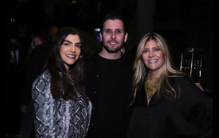 Renata Sahagún, Iñaki Christeinicke y Lety Acedo. GENTE BIEN JALISCO/CLAUDIO JIMENO