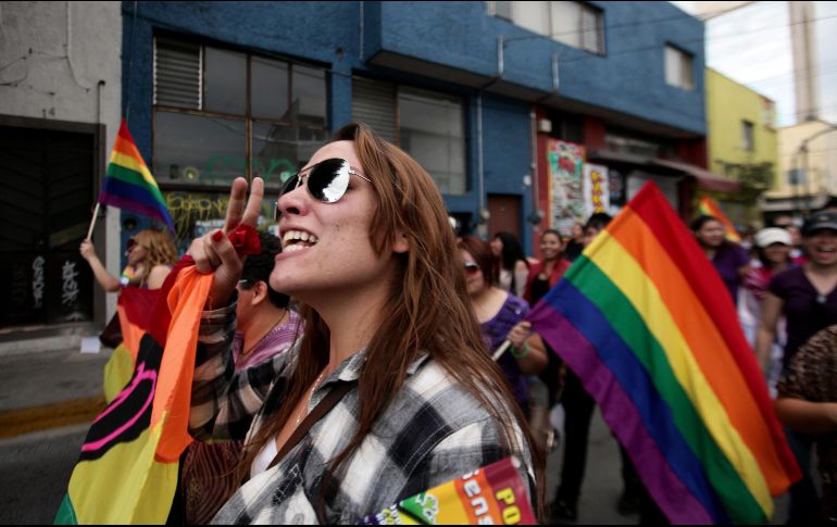 La mañana de este lunes, se celebró el primer matrimonio igualitario del sexo femenino en Querétaro. J. Urrutia/ARCHIVO