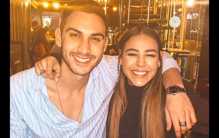 Alejandro Speitzer y Danna Paola. INSTAGRAM/@ALEJANDROSPEITZER