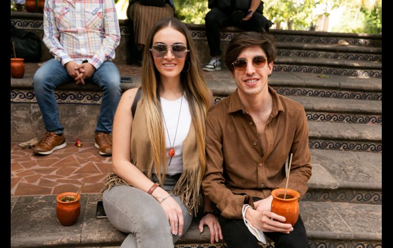 Michelle Gallegos y Jorge Alférez. GENTE BIEN JALISCO/JORGE SOLTERO