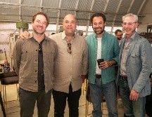 Mark Hagen, José Noé Suro, David Gómez Álvarez y Carlos Ranc. GENTE BIEN JALISCO/JORGE SOLTERO