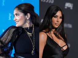 Una vez que las palabras de Kim Kardashian se dieron a conocer, Salma Hayek reaccionó de inmediato. ESPECIAL / AFP
