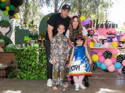 Nico Leaño, Inés Camberos, Paulo Leaño y Martina Leaño. GENTE BIEN JALISCO/Jorge Soltero