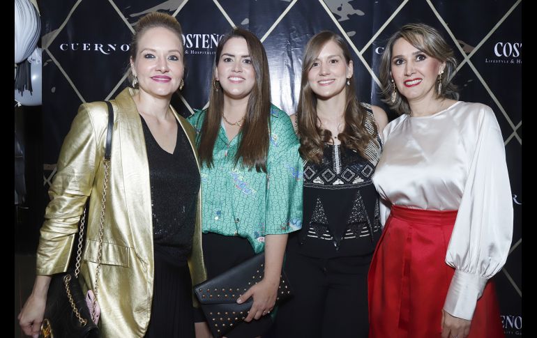 Mirna Lira, Gabriela Lira, Carolina Lira y Erika Boutier. GENTE BIEN JALISCO/ Claudio Jimeno