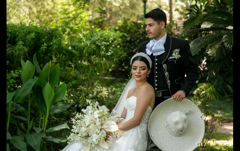 Janine Newton y Alan David Gutiérrez. GENTE BIEN JALISCO/Jorge Soltero