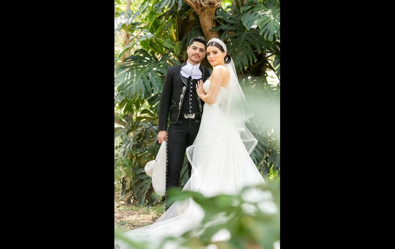 Janine Newton y Alan David Gutiérrez. GENTE BIEN JALISCO/Jorge Soltero