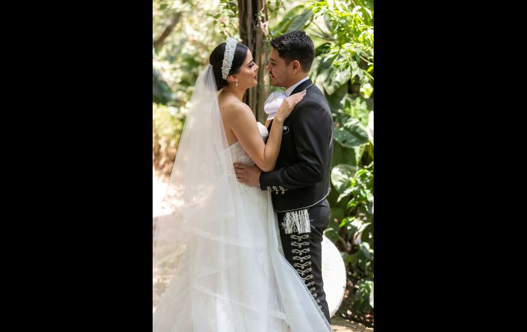 Alan Gutiérrez y Janine Newton. GENTE BIEN JALISCO/Jorge Soltero