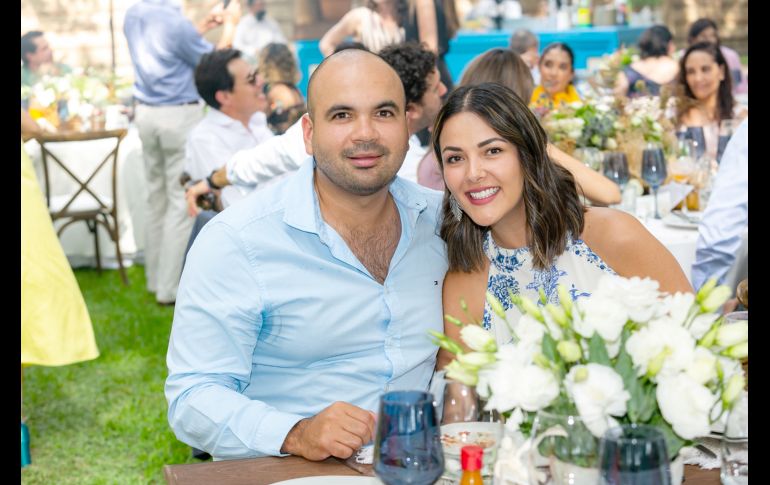 Marcel Macias y Natalia Cárdenas. GENTE BIEN JALISCO/Jorge Soltero