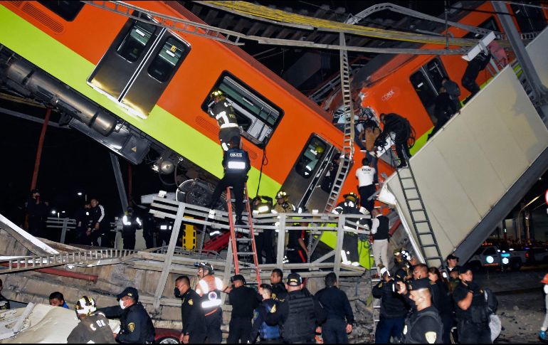 El accidente ocurrido el pasado 3 de mayo del 2021 dejó 26 muertos. AFP/ARCHIVO