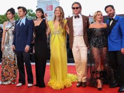 El elenco y directora de “Don't Worry Darling”, asistieron al Festival de Venecia para la presentación de la película. AP