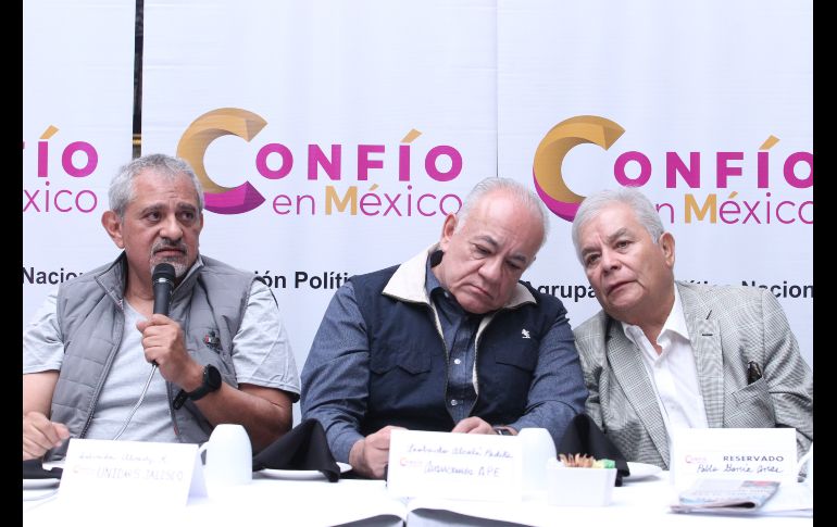 El objetivo de la agrupación política Confío en México es mostrar el músculo ciudadano para defender al INE. EL INFORMADOR/A. Camacho