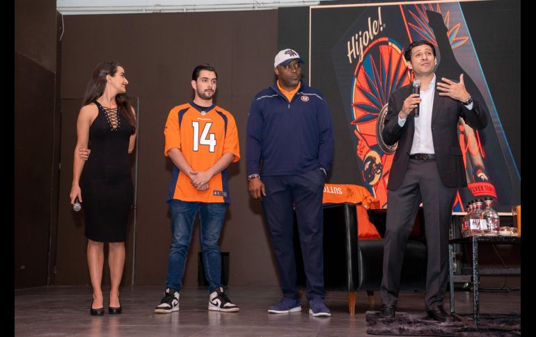 Andrea Ceja, Rodolfo Ordóñez, Rod Smith y Luis Ortiz. CORTESÍA