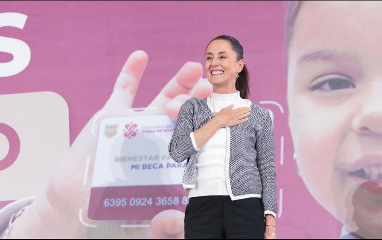 Claudia Sheinbaum resaltó que no se puede castigar a un niño o una niña por no tener una buena calificación; al contrario, se debe incentivar y apoyarlos. ESPECIAL