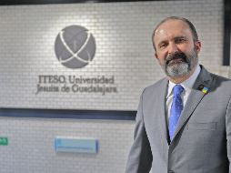 E rector el ITESO, Alexander Zatyrka, SJ, brindó un balace de su primer año de gestión. EL INFORMADOR/ ALONSO CAMACHO