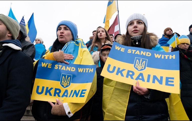 La invasión rusa a Ucrania ha desatado protestas alrededor del mundo. AP/J. Magaña