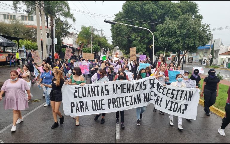 El 8 de marzo una de las manifestaciones comenzará a las 5 de la tarde en Guadalajara. EL INFORMADOR/ ARCHIVO