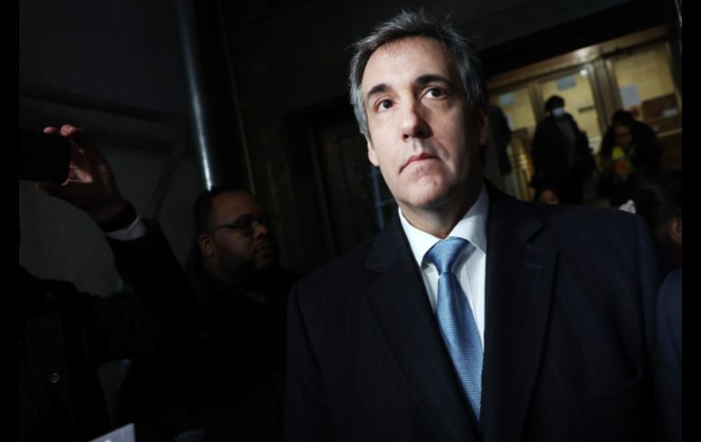 Michael Cohen fue condenado a tres años de prisión. AFP