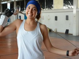 Mariana Arceo se prepara día con día para mantenerse en buen nivel. ESPECIAL/Code Jalisco