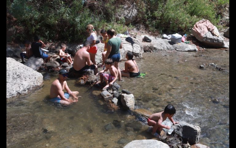 El Río Caliente se encuentra dentro del ANP de La Primavera. EL INFORMADOR / CARLOS ZEPEDA