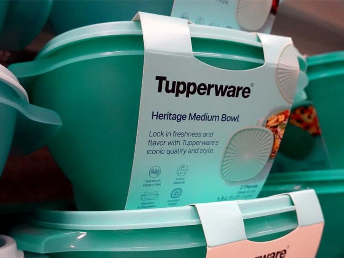 Tupperware está a punto de quebrar: la marca que revolucionó la