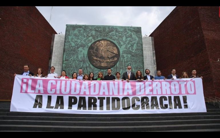 Partidos celebraron el freno a las reformas al TEPJF. ESPECIAL