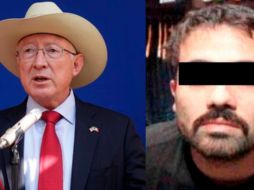 El gobierno de Estados Unidos sigue en negociaciones para extraditar a Ovidio Guzmán López, dijo Ken Salazar. ESPECIAL