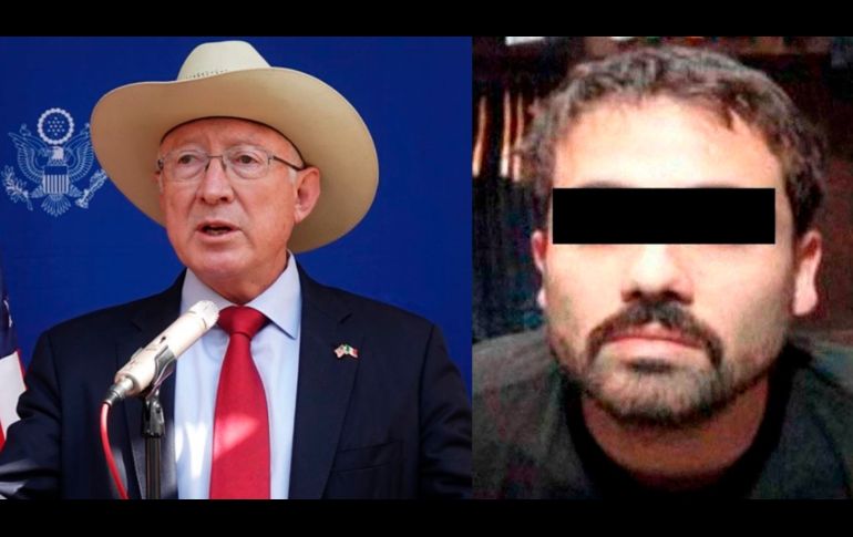 El gobierno de Estados Unidos sigue en negociaciones para extraditar a Ovidio Guzmán López, dijo Ken Salazar. ESPECIAL