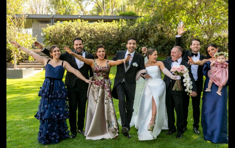 Familia de la novia. GENTE BIEN JALISCO/ Jorge Soltero