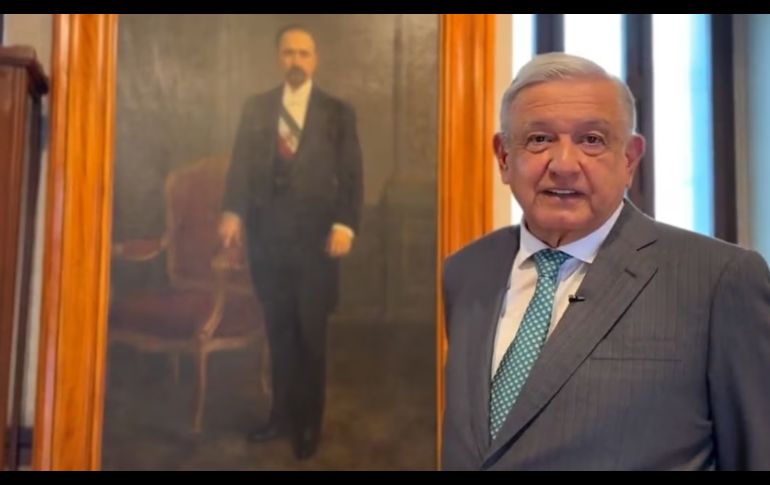 El Presidente dio un mensaje en un video en redes sociales sobre su estado de salud. SUN