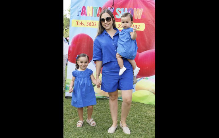 Loretta y Ale Aguilar con María Paula Cervantes. GENTE BIEN JALISCO/ Claudio Jimeno