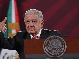 López Obrador calculó que en 2029 podrán estarse extrayendo de 150 a 180 mil barriles diarios de crudo. EFE/S. Gutiérrez
