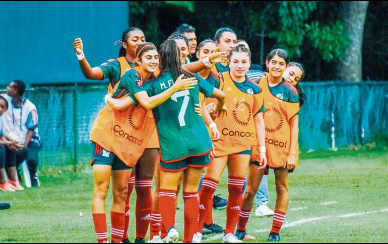 México ha anotado 11 goles en el Premundial. TWITTER/@miseleccionfem