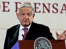 López Obrador declaró que se trabaja en combatir el desabasto de medicamentos. EFE/J. Méndez