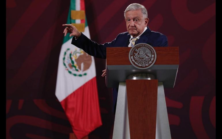 López Obrador señaló que seguramente la Presidencia de la República impugnará la resolución judicial que dio la razón a Xóchitl Gálvez. SUN/D. Sánchez