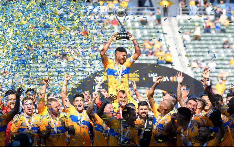 Los Tigres sumaron otro título a su cuenta, ahora fue el Campeón de Campeones. IMAGO7