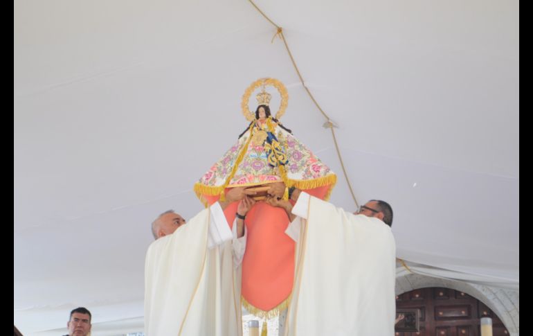 Virgen de Zapopan visita el Lago de Chapala