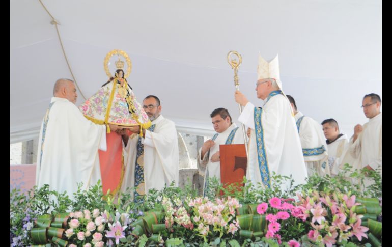 Virgen de Zapopan visita el Lago de Chapala